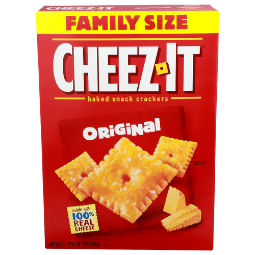 Cheez-It Original Baked Snack Crackers - 21 Ounce