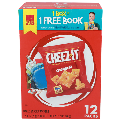 Cheez-It Original Baked Snack Crackers - 12 Ounce