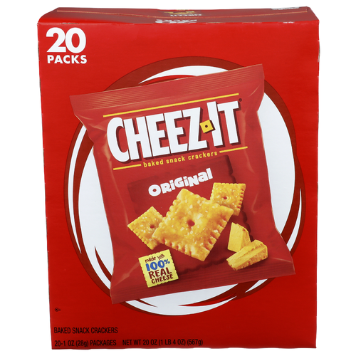 Cheez-It Original Baked Snack Crackers - 20 Ounce