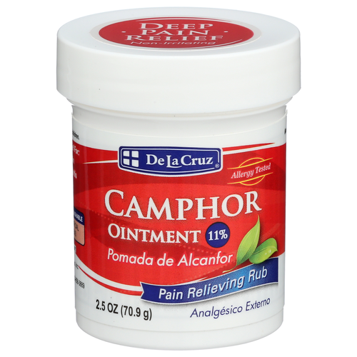 De La Cruz Camphor Ointment - 2.5 Ounce