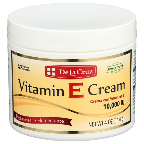 De La Cruz Vitamin e Cream - 4 Ounce