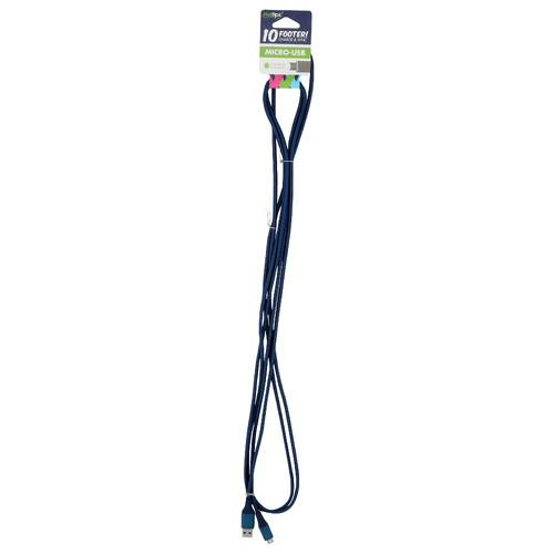 Hottips! Micro-Usb 10 Footer! Charge & Sync - 1 Each