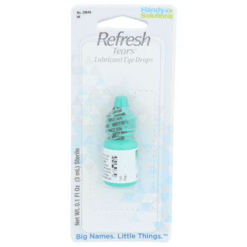 Refresh Tears Lubricant Eye Drops - 0.1 Fluid Ounce Image 1 of 2