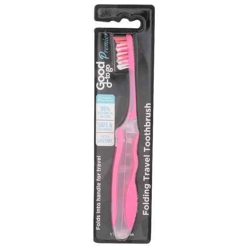 Good To Go Premier Folding Travel Toothbrush - 1 Each Image 1 of 2