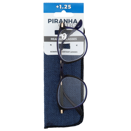 Piranha Optics Reading Glasses - 1 Each