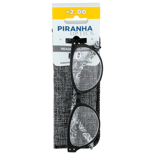 Piranha Optics Reading Glasses - 1 Each