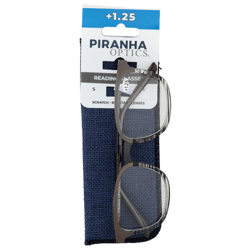 Piranha Optics Optic Reading Glasses - 1 Each