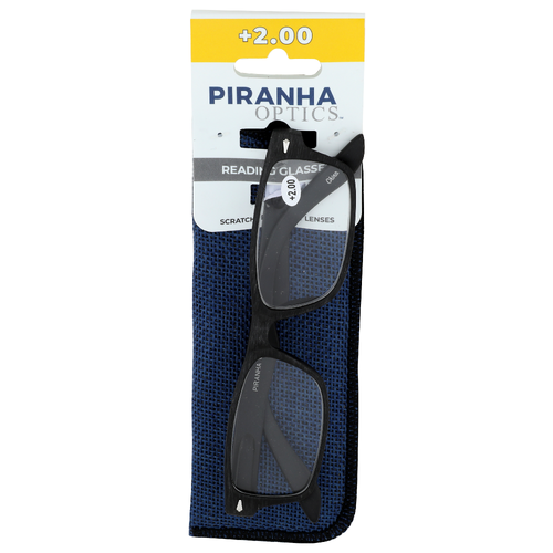 Piranha Optics Reading Glasses - 1 Each