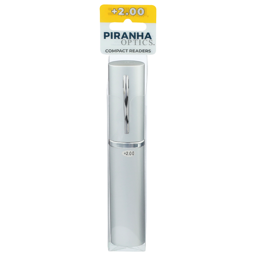 Piranha Optics +2.00 Compact Readers +2.00 - 1 Each