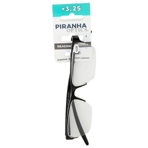 Piranha Optics Reading Glasses - 1 Each