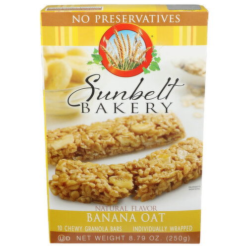 Sunbelt Bakery Banana Oat - 0.879 Ounce - 10 Count