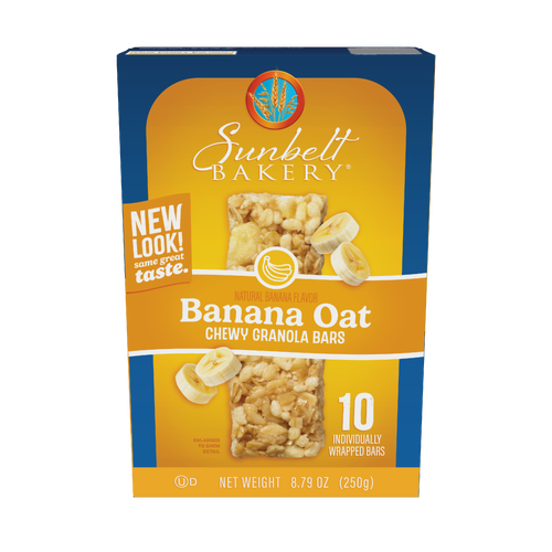 Sunbelt Bakery Banana Oat Granola Bar - 10.23 Ounce