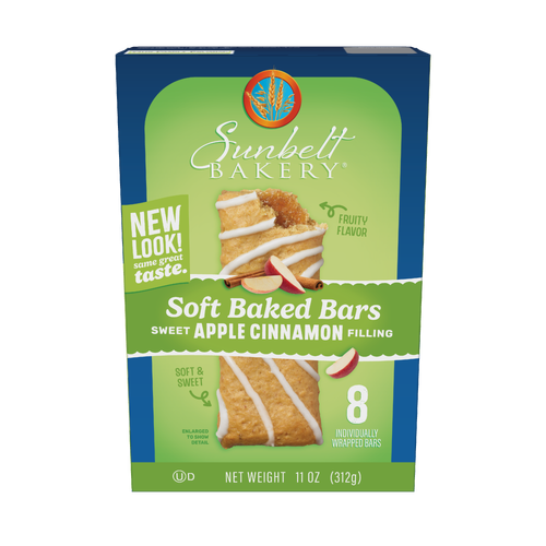 Sunbelt Bakery Apple Cinnamon Soft Baked Bar - 12.45 Ounce