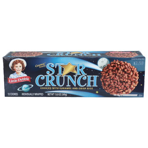 Little Debbie Star Crunch - 1.083 Ounce - 12 Count