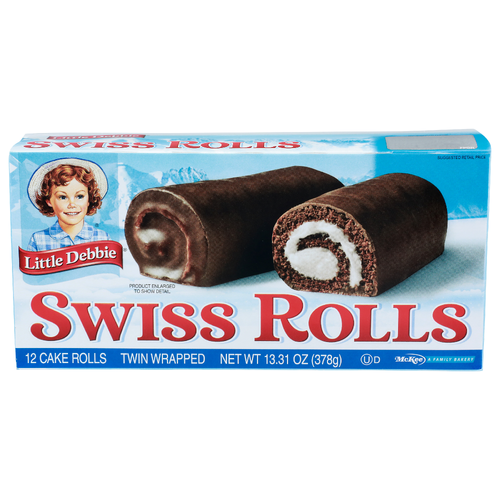 Little Debbie Swiss Rolls - 1.109 Ounce - 12 Count