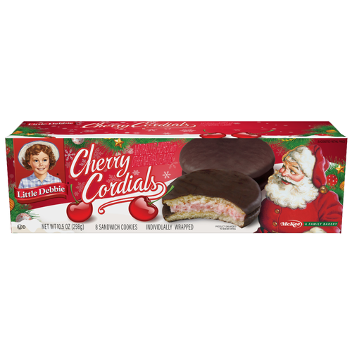 Little Debbie Cherry Cordials - 10.5 Ounce