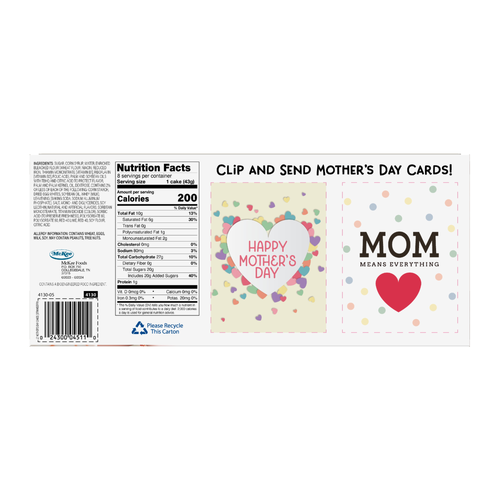 Little Debbie Strawberry Mother's Day Cakes - 12.01 Ounce