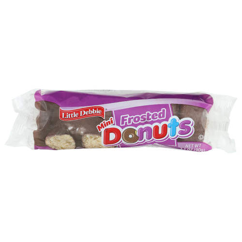 Little Debbie Mini Frosted Donuts - 3.1 Ounce