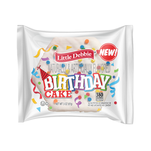 Little Debbie Birthday Cake - 3.4 Ounce