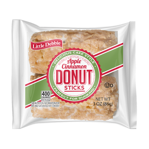 Little Debbie Apple Cinnamon Donut Sticks - 3 Ounce