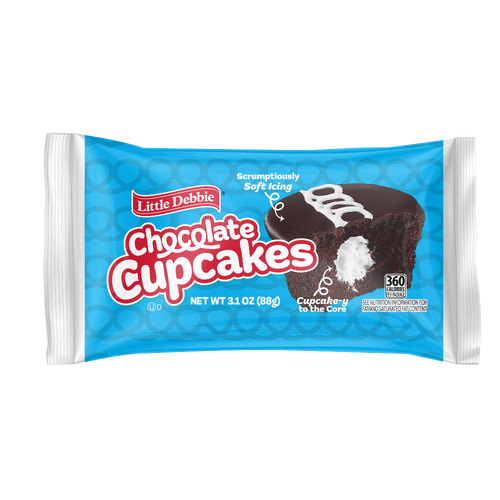 Little Debbie Chocolate Cupcakes - 3.8 Ounce