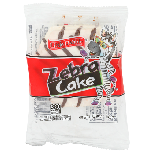 Little Debbie Zebra Cake - 3.1 Ounce