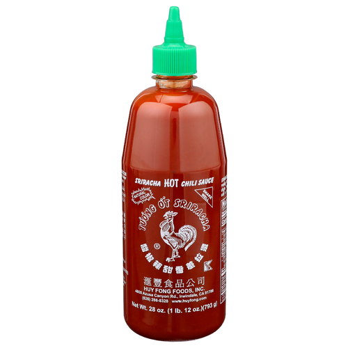 Tuong Ot Sriracha Huy Fong Foods, Inc. Hot Chili Sauce - 28 Ounce
