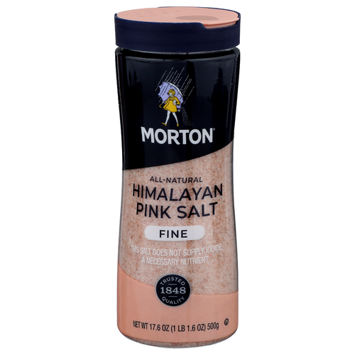 Morton Fine Himalayan Pink Salt - 17.6 Ounce