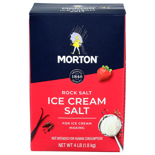 Morton Rock Salt - 4 Pound
