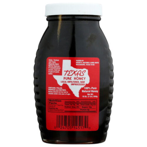 Texas Pure Honey - 16 Ounce