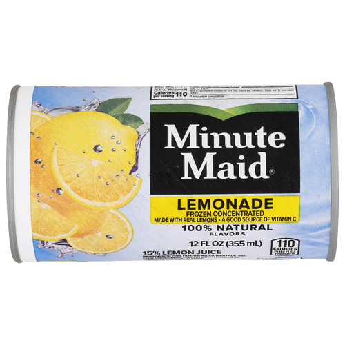 Minute Maid Lemonade Frozen Concentrated Lemon Juice - 12 Fluid Ounce