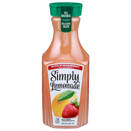 Simply Lemonade Strawberry Juice Blend - 52 Fluid Ounce