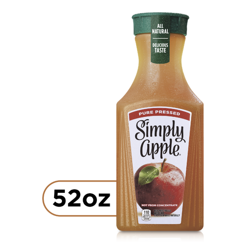 Simply Apple Juice Bottle - 52 Fluid Ounce Image 1 of 4