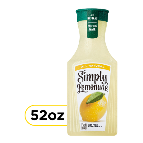Simply Lemonade Bottle - 52 Fluid Ounce Image 1 of 4