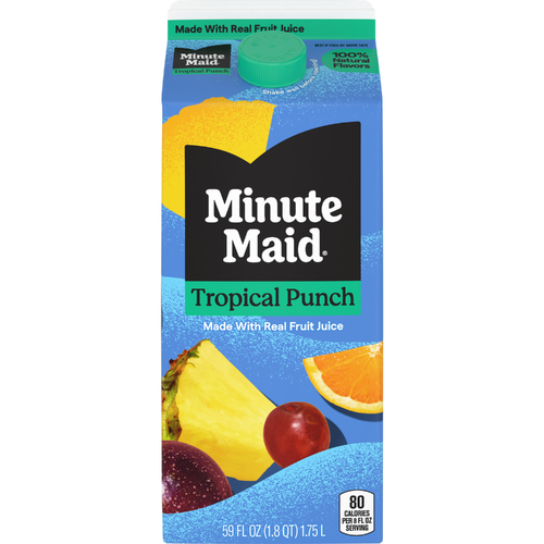 Minute Maid Tropical Punch Carton - 59 Fluid Ounce