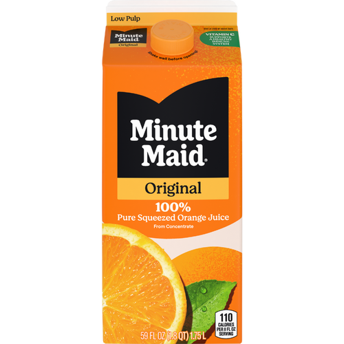 Minute Maid 100% Orange Juice - 59 Fluid Ounce Image 1 of 2