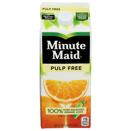 Minute Maid Orange Pulp Free Juice - 59 Fluid Ounce