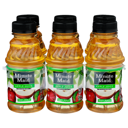 Minute Maid Apple Juice - 6 Count