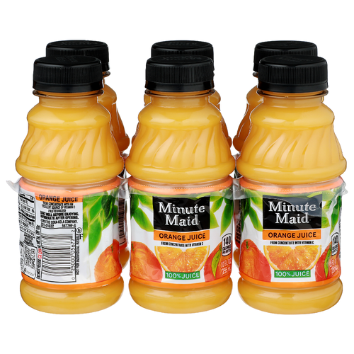 Minute Maid Orange Juice - 10 Fluid Ounce - 6 Count