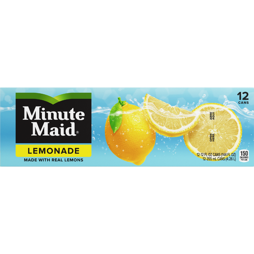 Minute Maid Lemonade - 144 Fluid Ounce Image 1 of 2