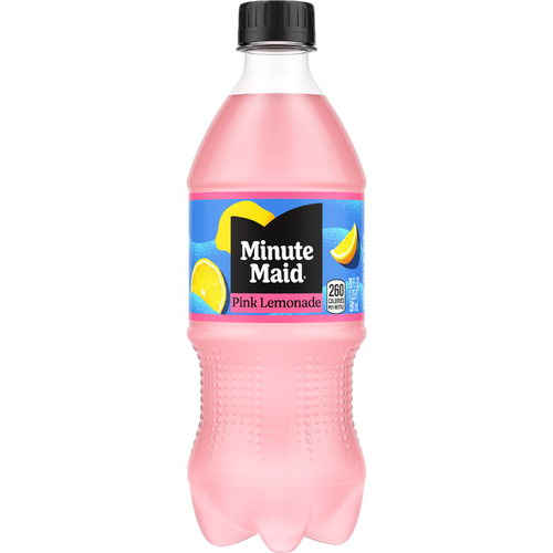 Minute Maid Pink Lemonade Bottle - 20 Fluid Ounce Image 1 of 2