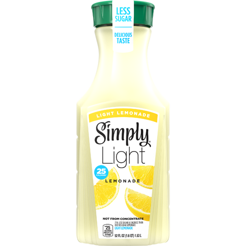 Simply Light Lemonade, Non-Gmo - 52 Fluid Ounce
