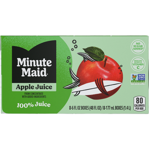 Minute Maid Apple Juice - 48 Fluid Ounce