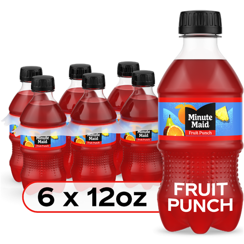 Minute Maid Fruit Punch Juice Drink Bottles - 72 Fluid Ounce Image 1 of 4