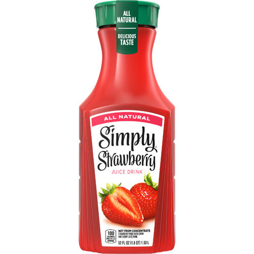 Simply Strawberry Bottle - 52 Fluid Ounce