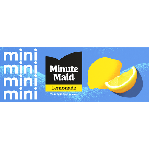 Minute Maid Lemonade Mini Cans - 6.25 Fluid Ounce - 12 Count Image 1 of 2