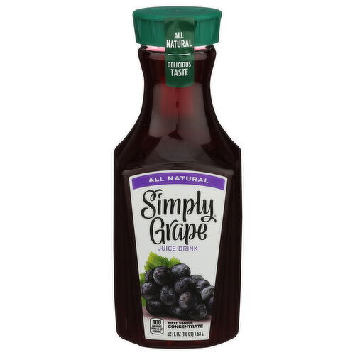Simply Juices And Drinks Grape - 52 Fluid Ounce