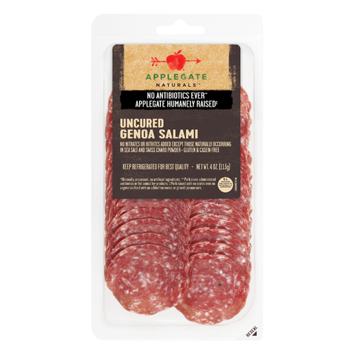 Applegate Naturals  Uncured Genoa Salami - 4 Ounce