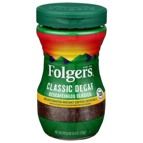 Folgers Classic Decaf - 8 Ounce