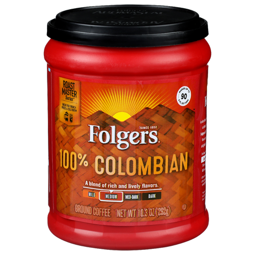 Folgers Medium Ground Coffee - 10.3 Ounce Image 1 of 3
